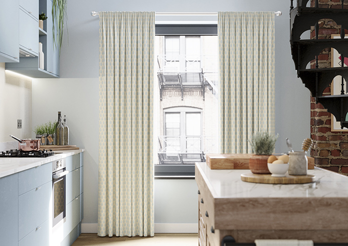 Emily Bond Jaipur, Sky - Made to Measure Curtains - Image 3